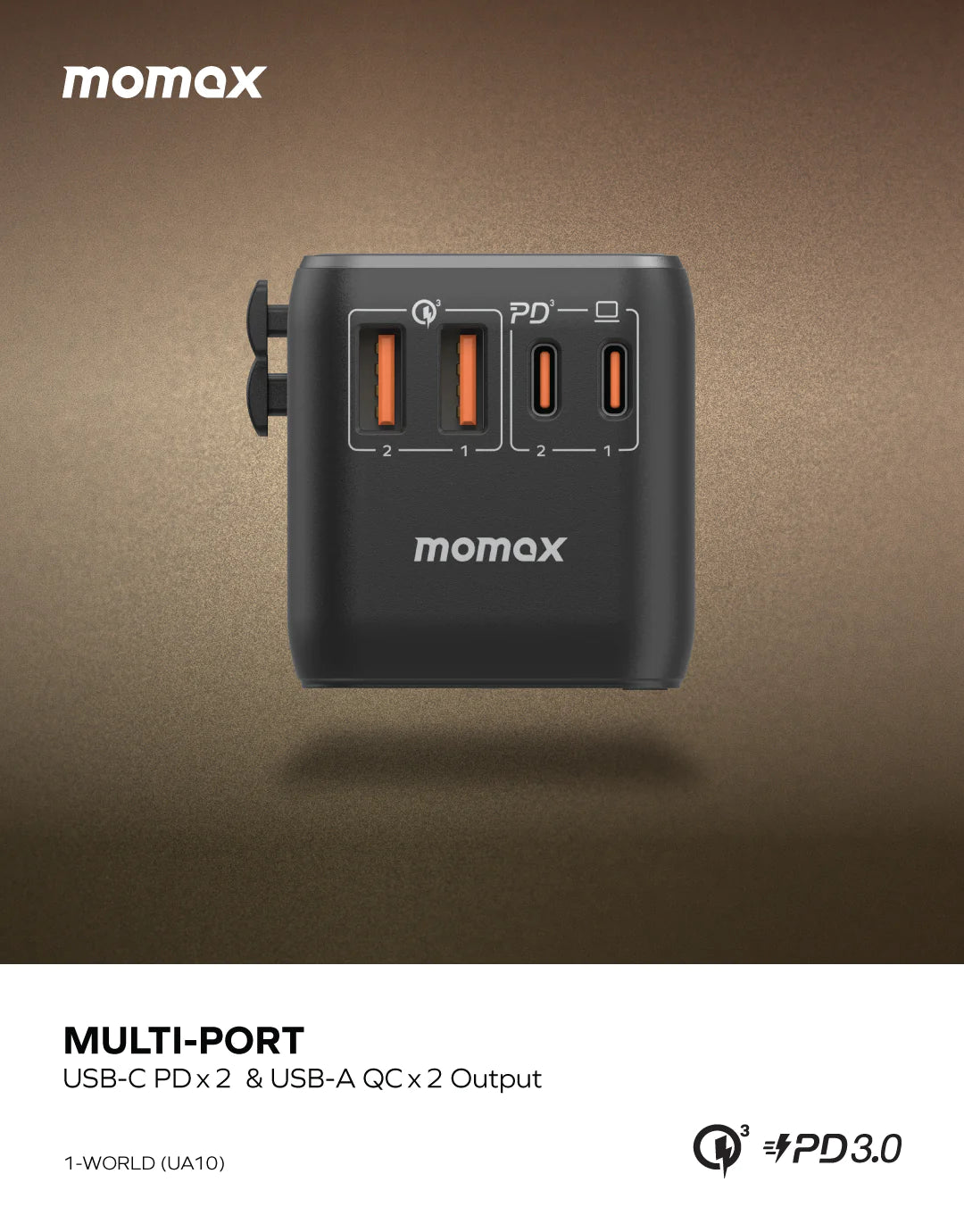 Momax 100W GaN Power Adapter